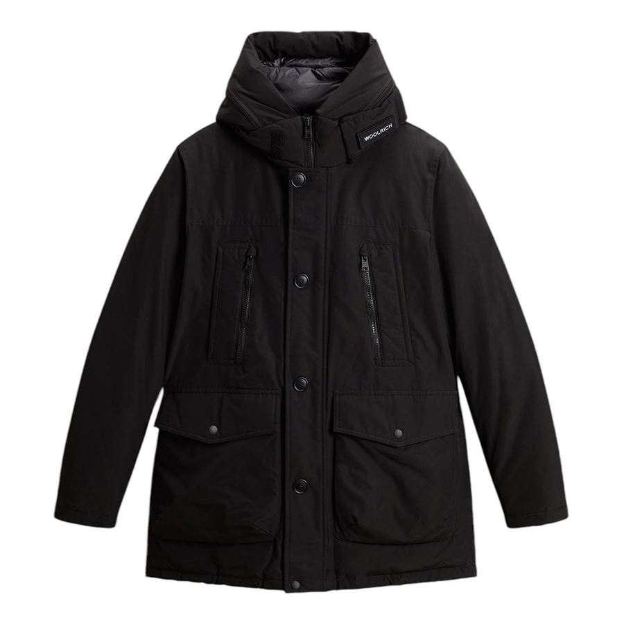 Arctic Parka Evolution in Ramar Cloth Woolrich | CFWOOU0866BLK
